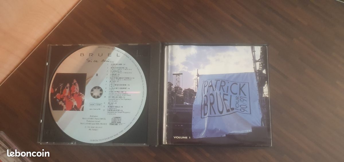 Lot de 6 CD Patrick Bruel et un offert (image 5)