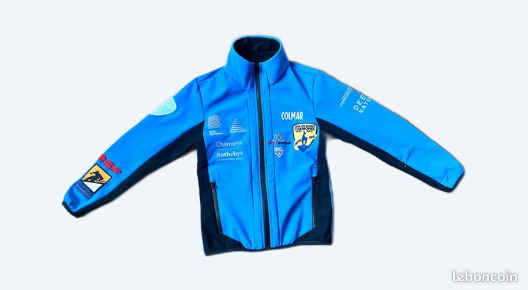 Veste Ski Club Combard De Ski Veste Softshell Chamonix Ski Club
