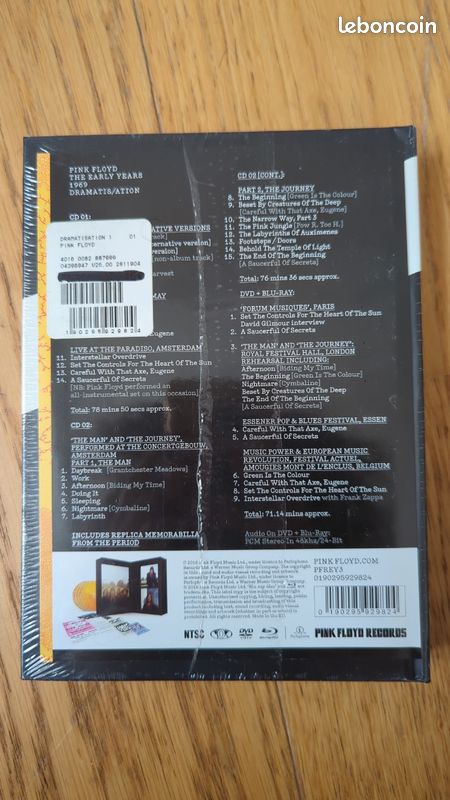 Pink Floyd the early years 1969 sous blister (image 2)