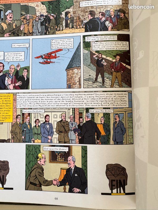 Les Editions Blake et Mortimer Blake et Mortimer L'Affaire Francis Blake 1996 (image 9)