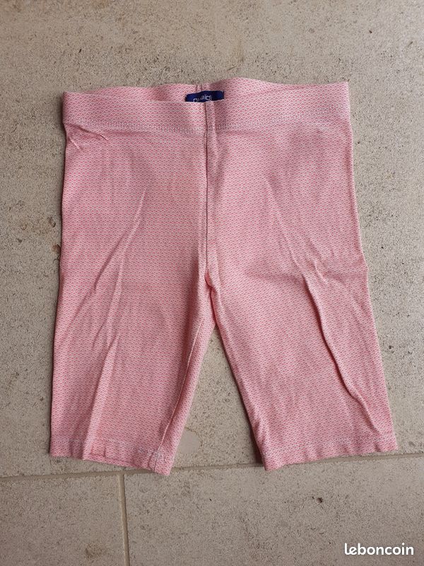 Short motif cœur Okaidi fille 5 ans (image 1)