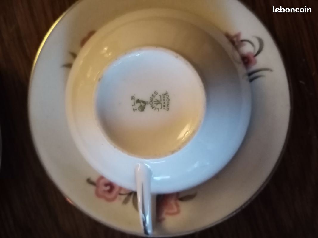 Service a cafe porcelaine de limoge 1900 (image 2)