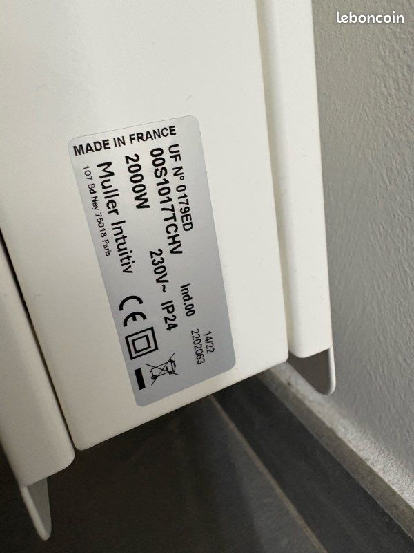 Radiateur électrique 2000w Noirot (image 3)