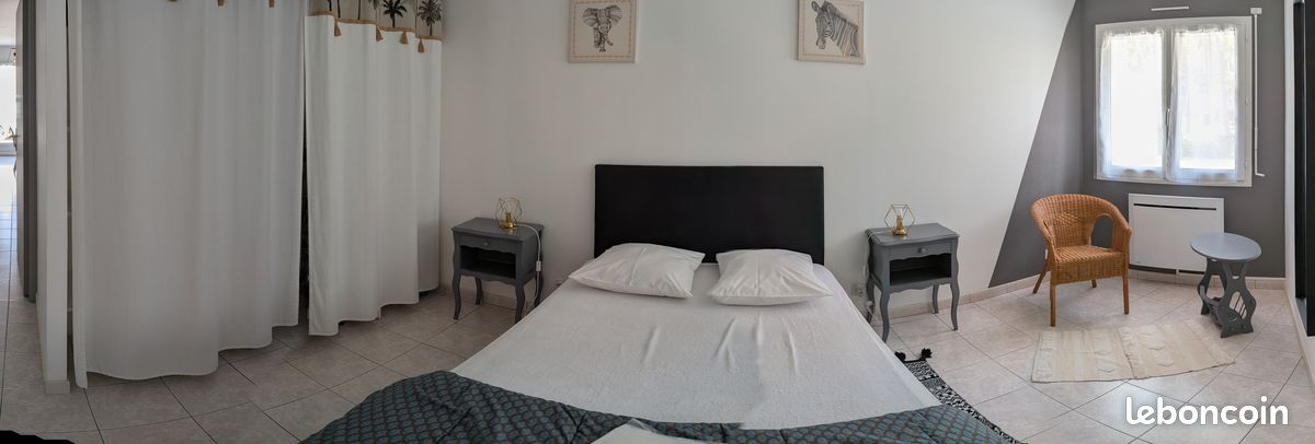 Location saisonnière LES DEMEURES DE NATHALIE :App CAMELIAS :4 pers Jullouville 50610 (image 12)