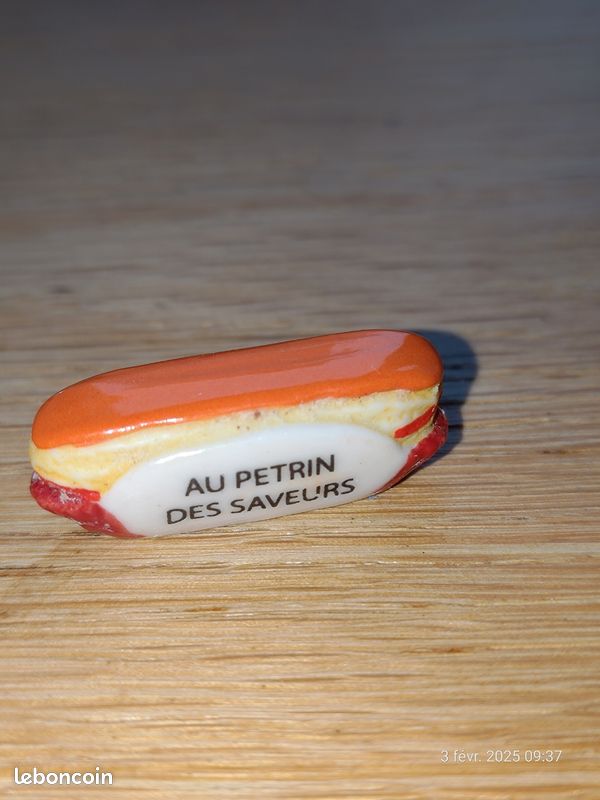 Fève patisserie éclair chocolat vanille (image 2)
