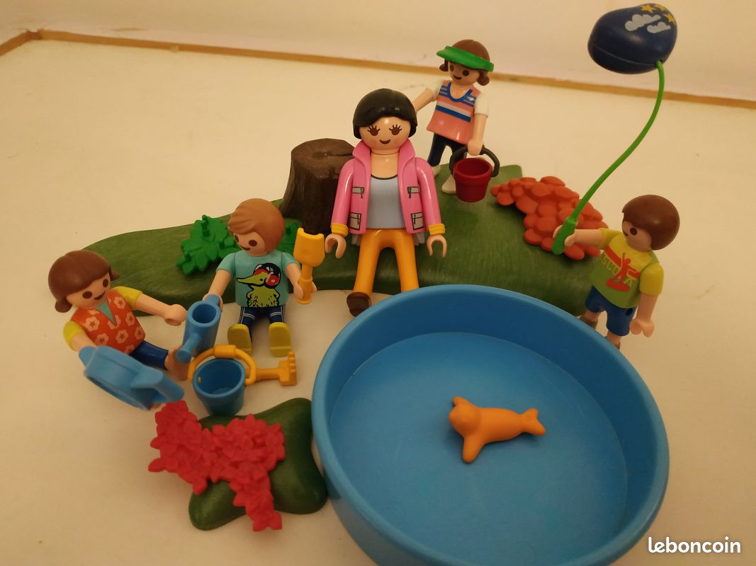 Playmobil scénette jardin d'enfants (image 1)