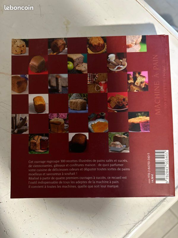 Machine à pain Livre 300 Recettes (image 2)