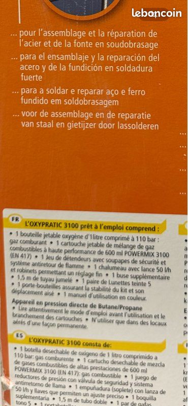 Oxypratic 3100 neuf (image 3)