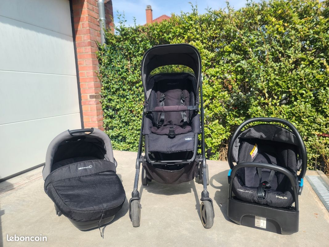 Poussette bébé confort loola édition noir Équipement bébé