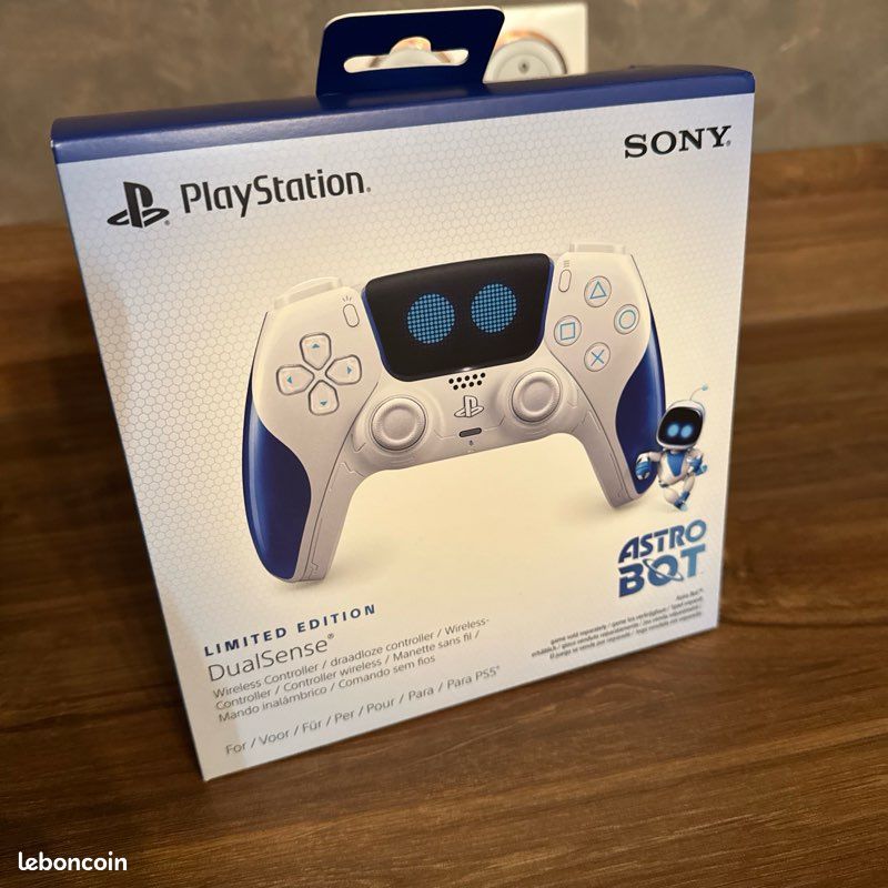Manette Sony PS5 DualSense – Édition Collector Astro Bot – Occasion
