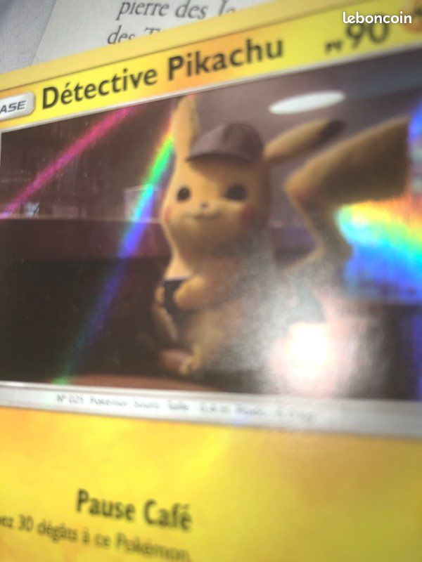 Carte Pokémon détective pikachu PM190 (image 3)