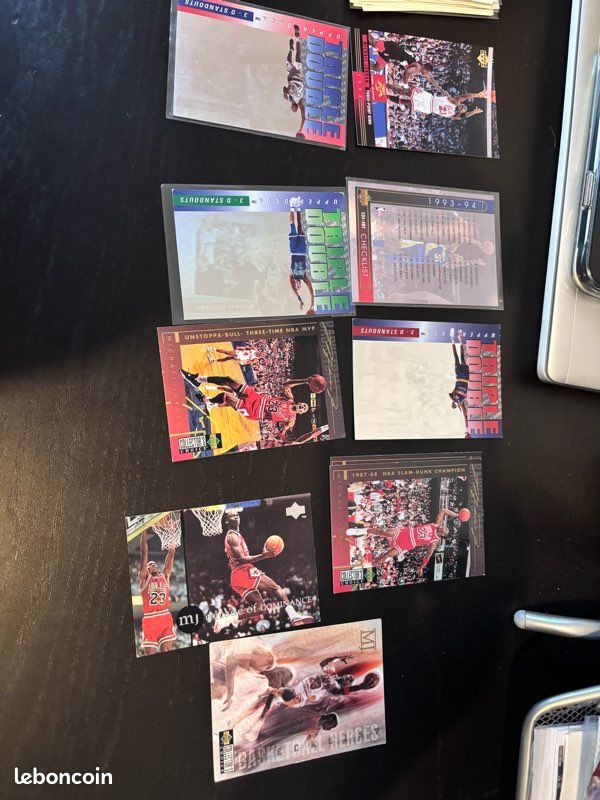 Cartes NBA upper deck 93-94 divers no + 94-95 (image 2)