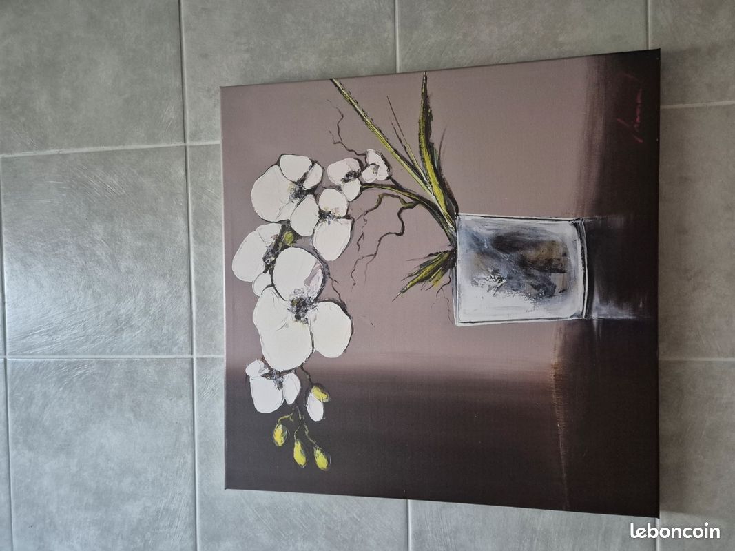 Tableau orchidée (image 5)