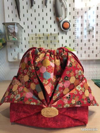 Tuto Sac Pliage Japonais Tuto Sac Japonais Origami POCHETTE, Petit - Main Image
