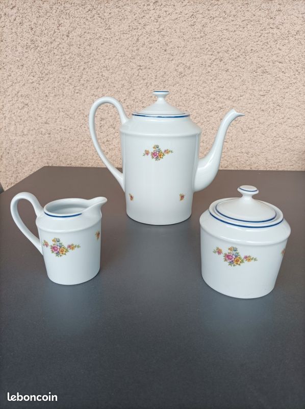 Cafetière - saladier - soupière en porcelaine de Limoges (image 2)