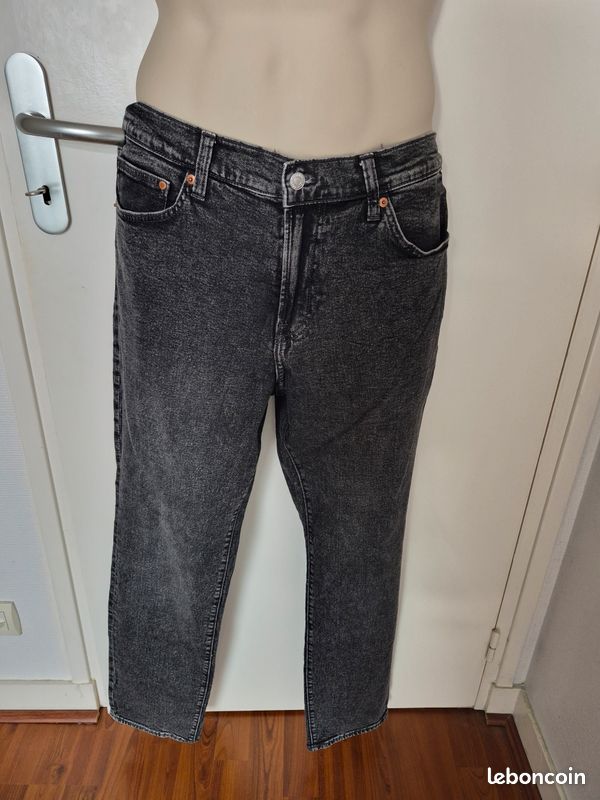 Jean Noir Pour Homme - Street Jeans - Taille 40 X 32 - Neuf Avec étiquettes