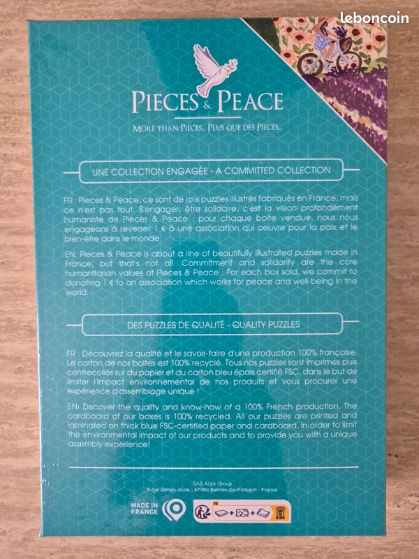 Puzzle Provence Pieces & Peace (image 2)