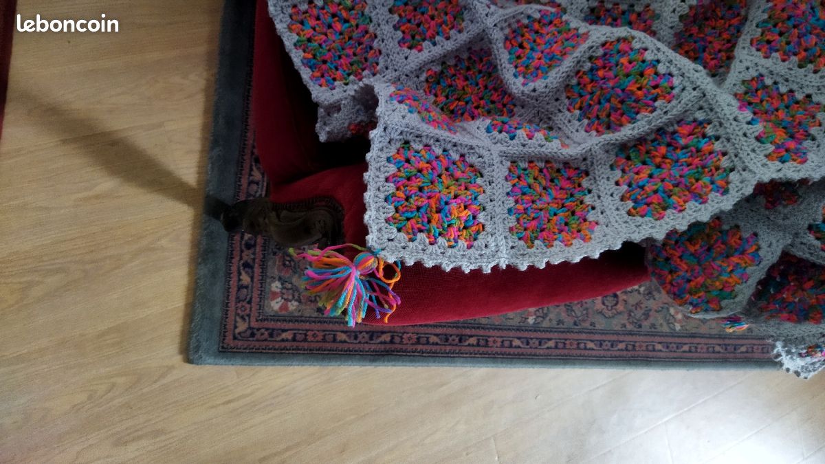 Plaid au crochet (image 3)