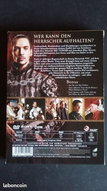 Vend Dvd Die TUDORS "Coffret" (image 2)