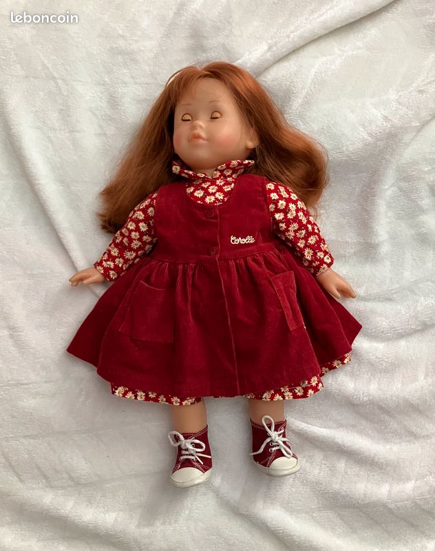 POUPEE COROLLE VETEMENT ROBE ROSE DRESS PINK NEUF