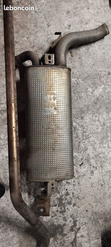 Ligne D'échappement Complète Pour Renault Laguna II 1.9 DCI 2001-2002 - Silencieux Arrière Neuf