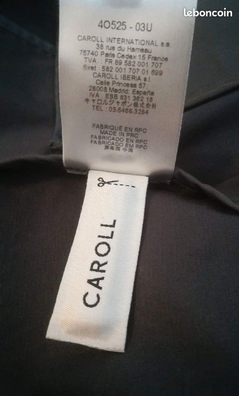 Gilet gris sans manches Caroll T44 (image 6)