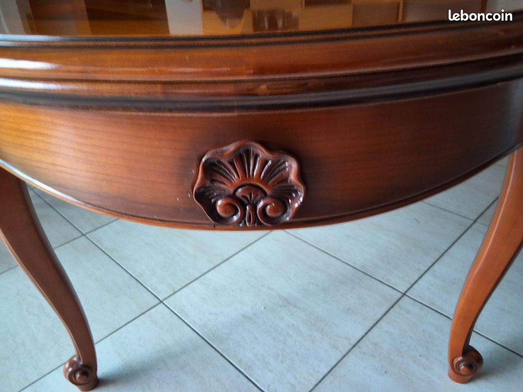 Table de salle à manger en merisier (image 2)