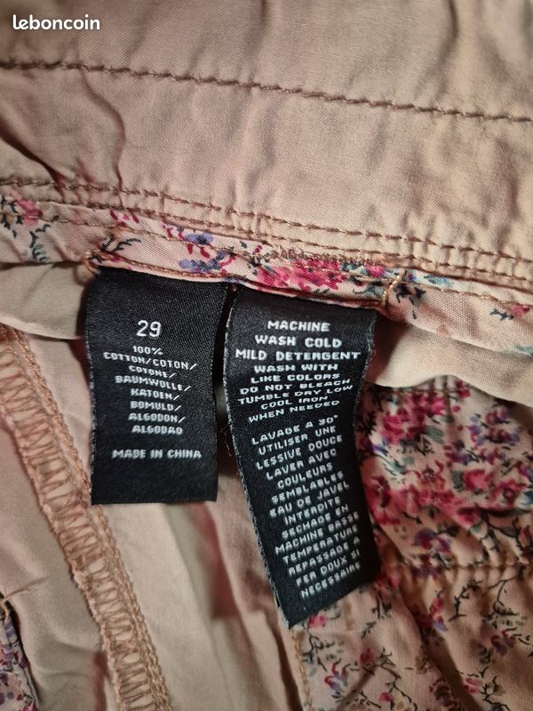 Short bermuda femme ralph lauren taille 29 soit une taulle 38