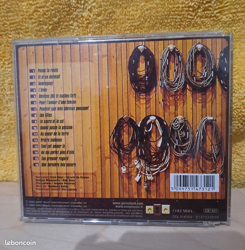 Cd de Garou (image 2)
