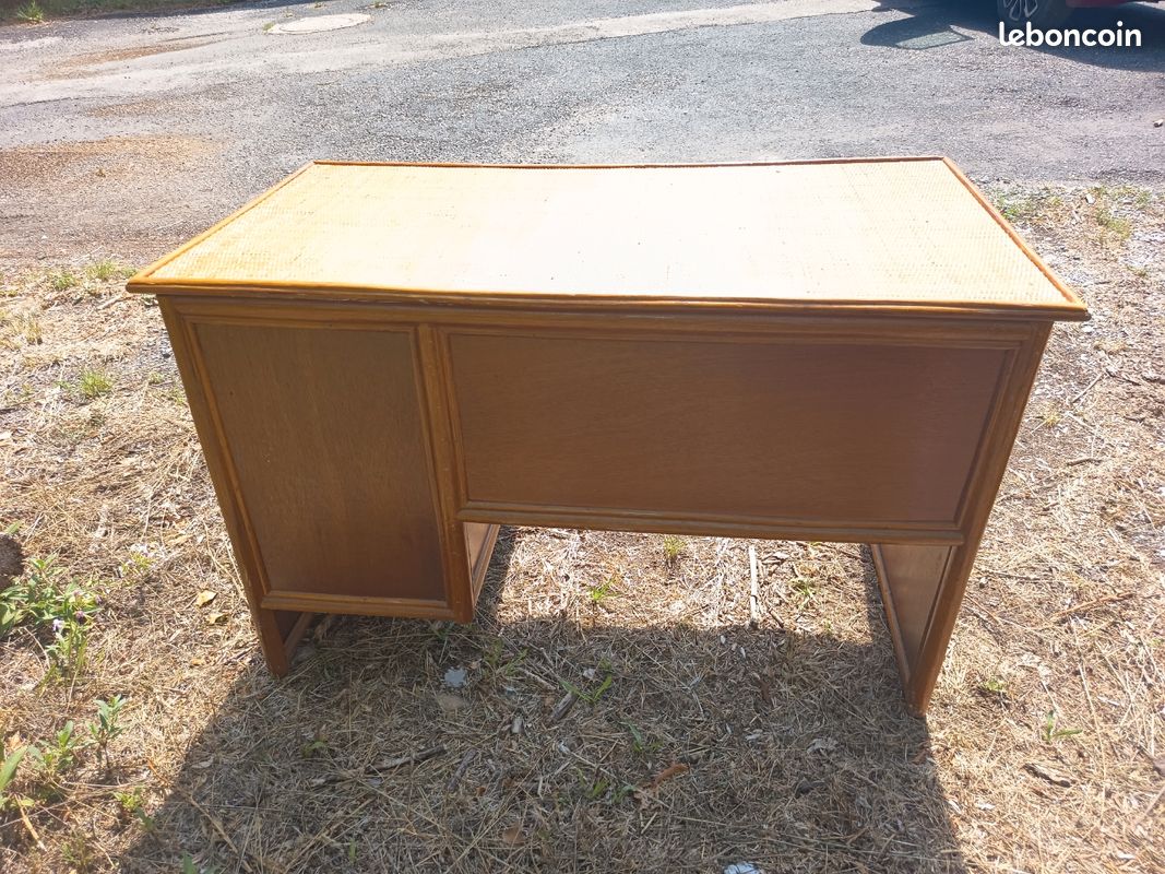 Bureau rotin (image 6)