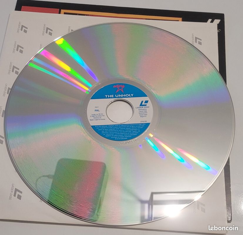 LASERDISC PAL The Unholy (image 3)