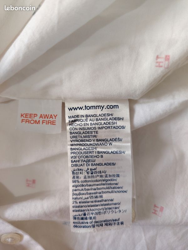 Chemise Tommy Hilfiger garçon 8 ans (image 5)