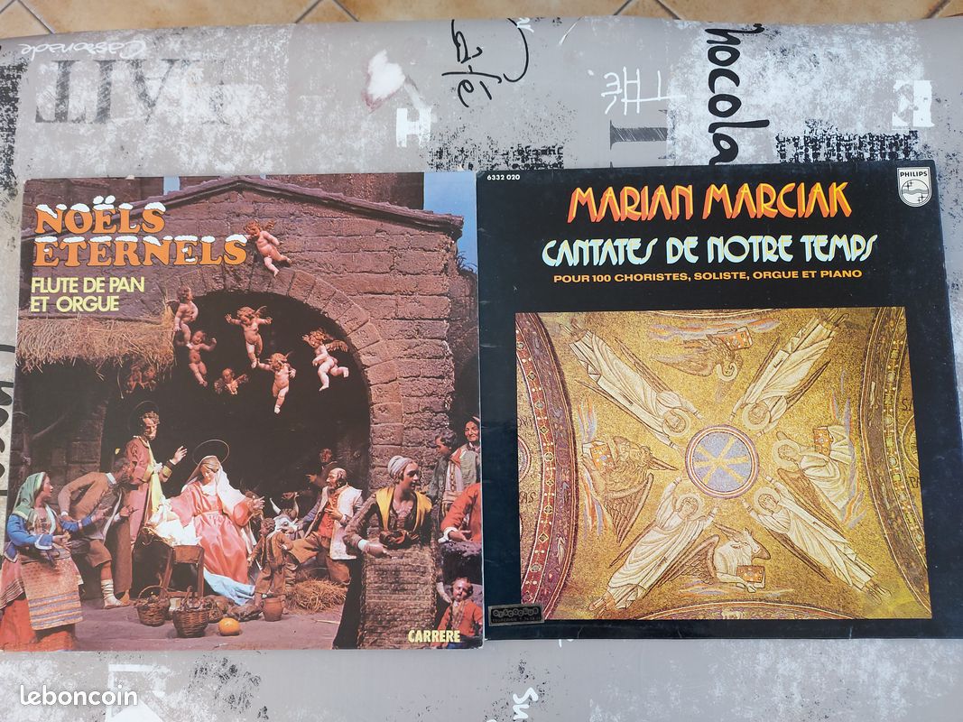 6 albums vinyles 33 t (image 1)