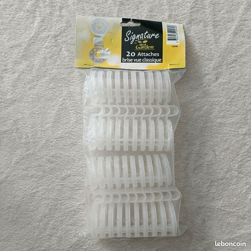 40 attaches brise vue classique (image 3)