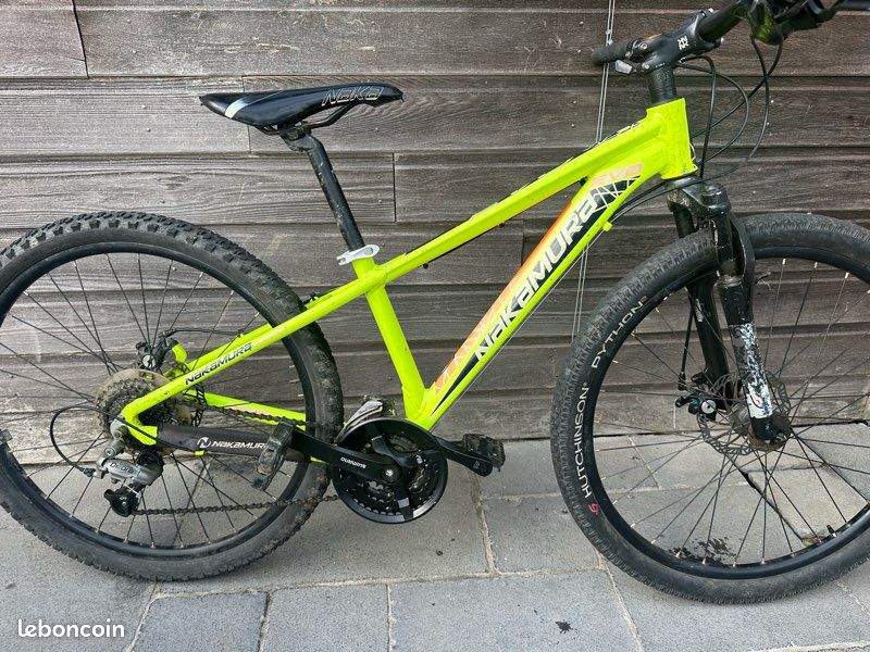 Bike Velo Nakamura Tout Suspendu Roue Nakamura Summit Evo 26