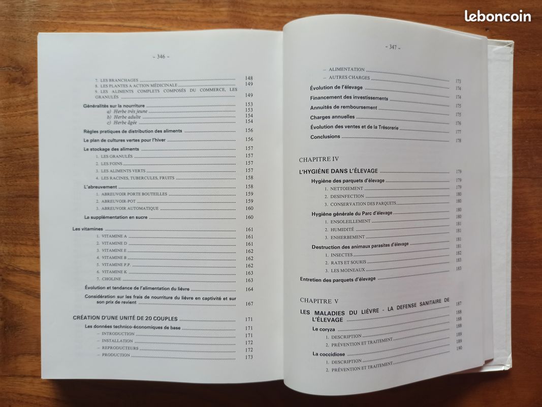 Comment créer et conduire un élevage de lièvres. Bernard Olier et Pierre Montet. Éditions La maison rustique / Société Nouvelle France-Gibier. 1987. Septième édition (image 17)