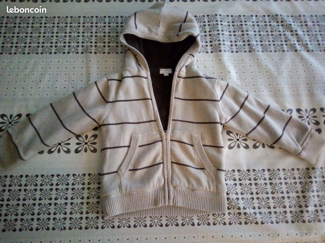 Gilet fourré polaire 36 mois (image 1)