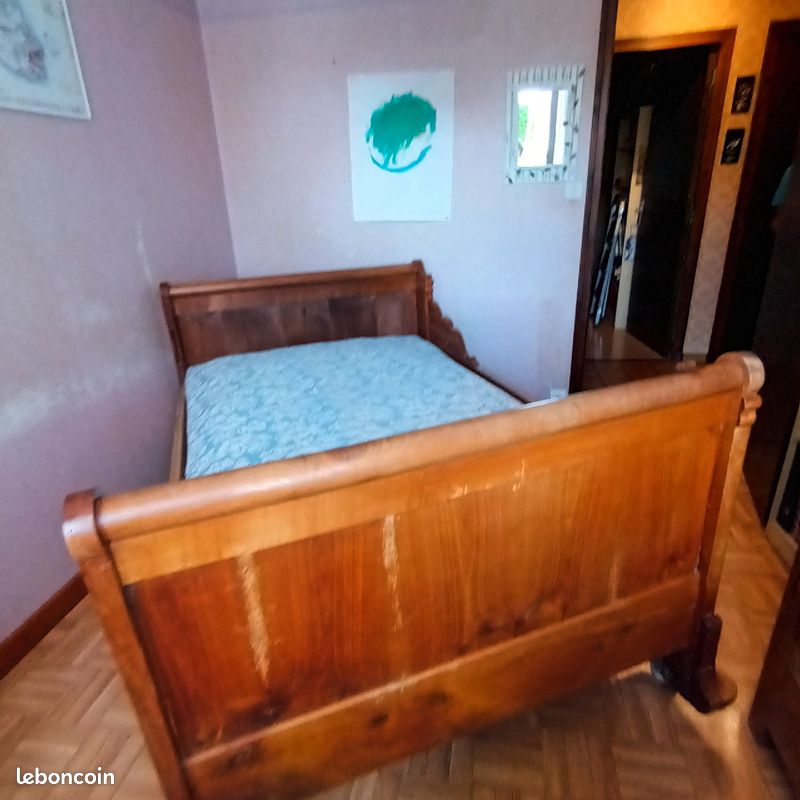 A vendre lit de coin en merisier 120×180 (image 2)