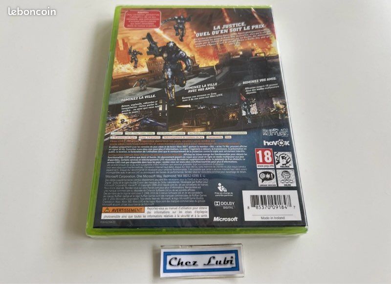 CRACKDOWN - XBOX 360 - PAL - Complet EUR 4,90 - FR