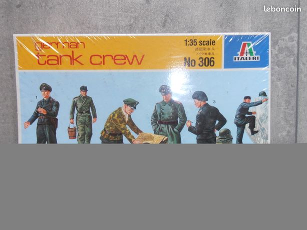 Maquette 1/35 – Figurines WW2 – Soldats Allemands Avec Bateau Gonflable – Neuf