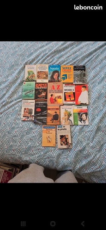 Lot de livres(1carton) (71 différentes tailles) (image 2)