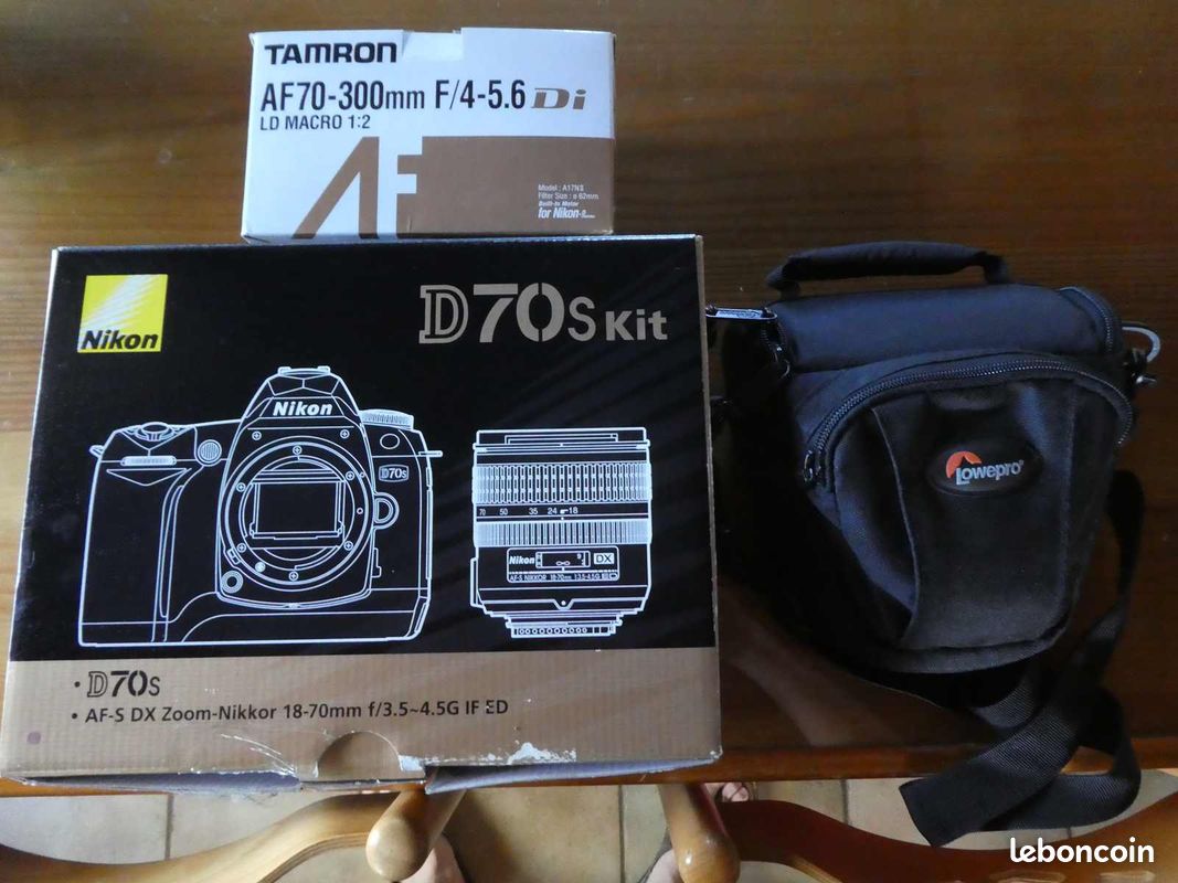 NIKON D70s pack complet (image 1)
