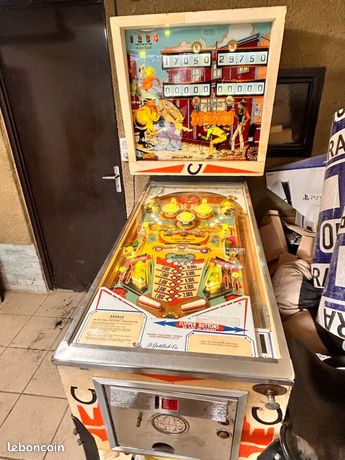 Flipper Bronco 1977 Gottlieb - Jeu De Bar Vintage