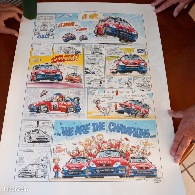 Lithographie clovis année 2003 (image 1)