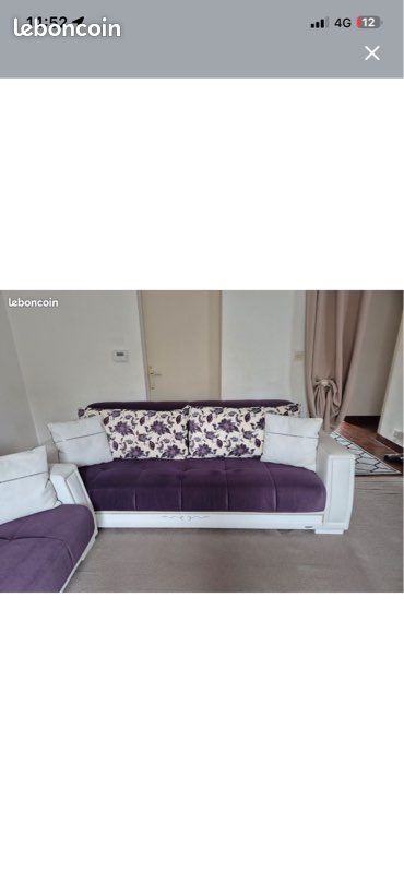 Ensemble canapé convertible istikbal (image 2)