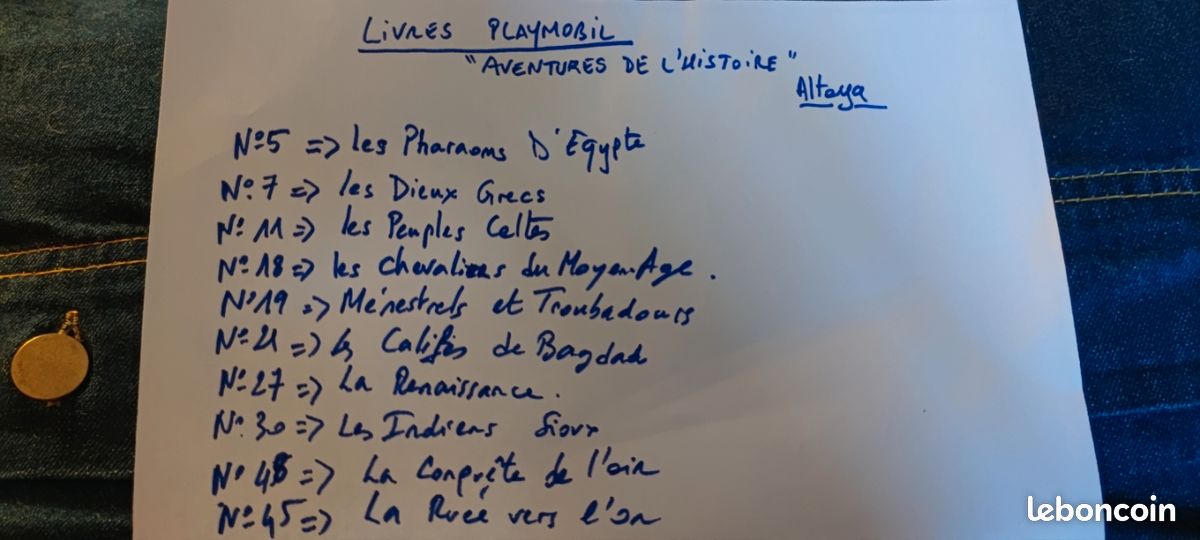 Livres playmobil Aventures de l'histoire (image 6)