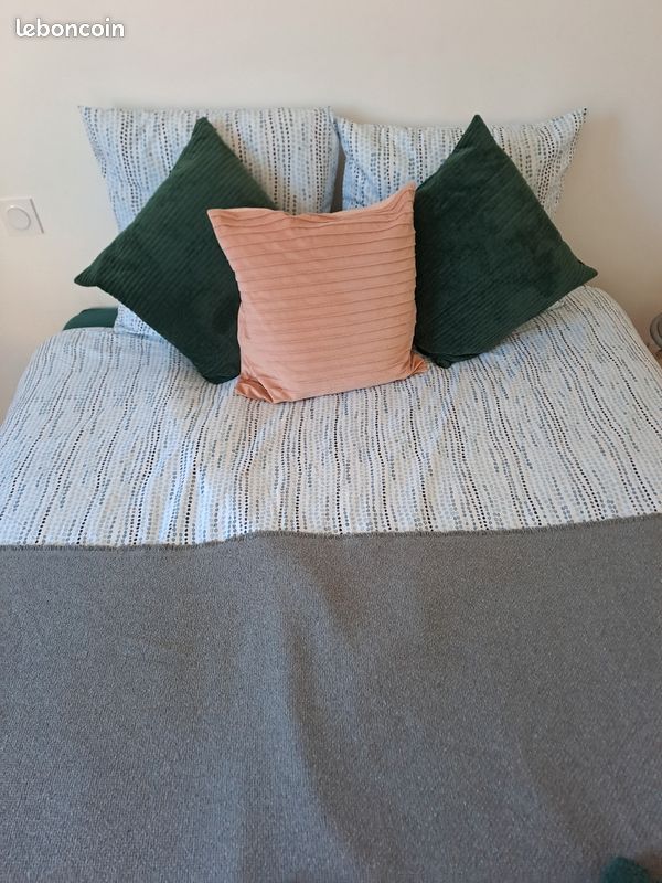 Matelas Merinos + sommier Merinos comme neuf 140x 200 (image 12)
