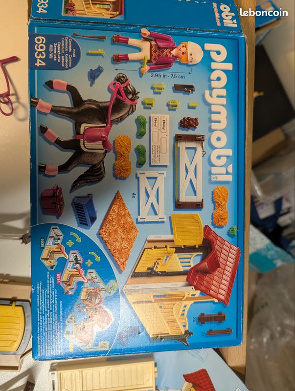 Playmobil Country 6934 Box avec cavalière et pur sang arabe (image 2)