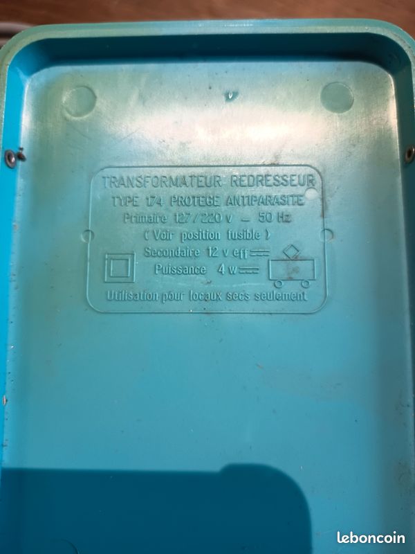 ANCIEN TRANSFORMATEUR POUR circuit train électrique TROBY EUR 9,80 - FR