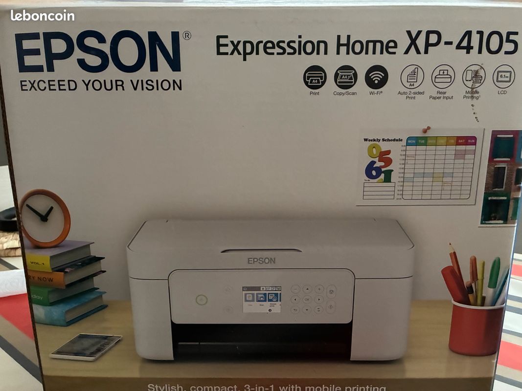 Imprimante Epson XP-4105 état casi neuf (image 1)